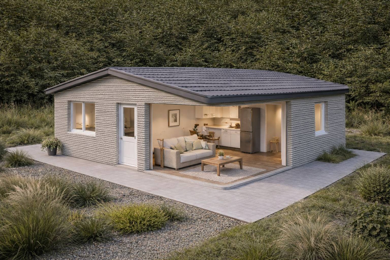 Уровень готовности: Полная отделка - готовый к заселению дом